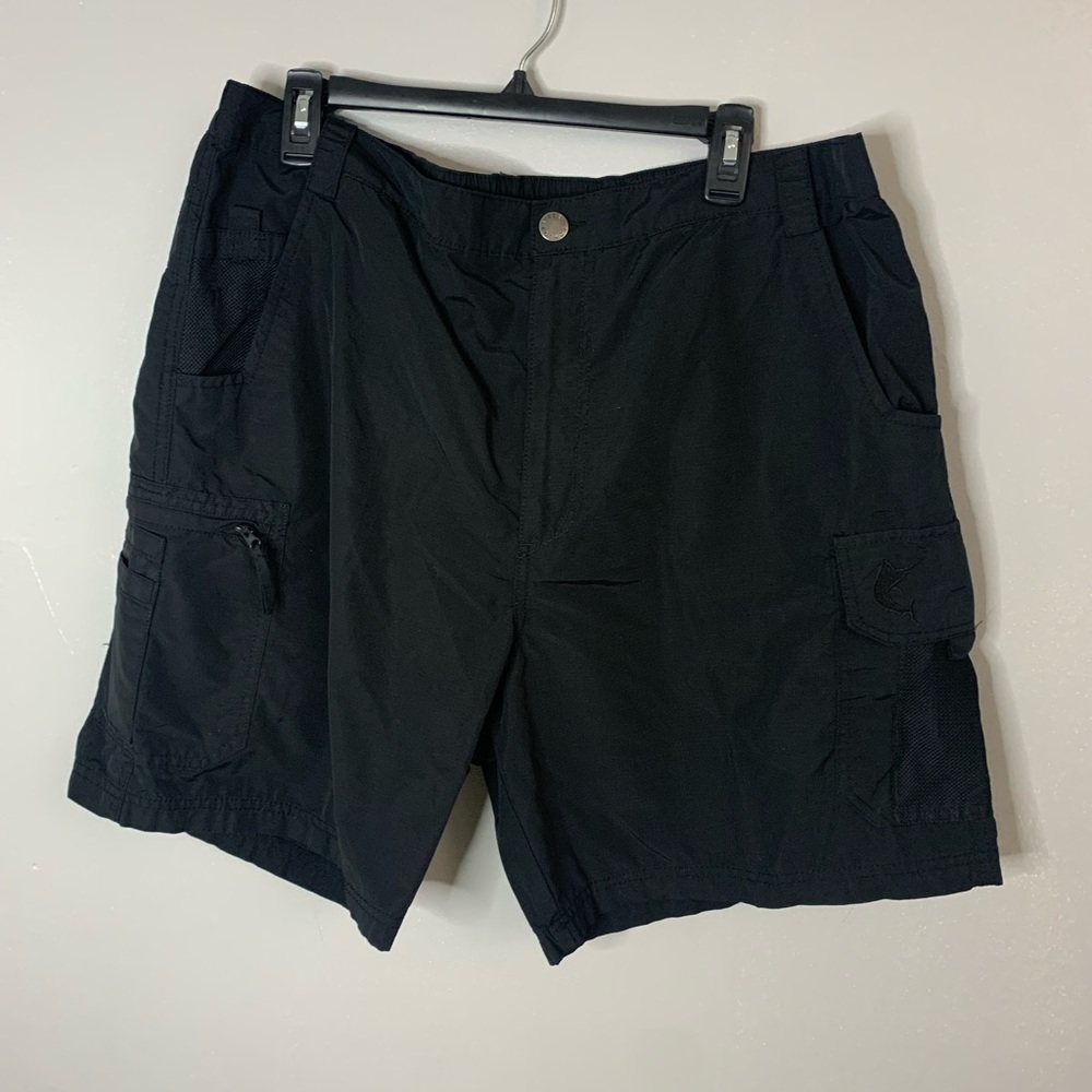 REEL LEGENDS Black Performance Shorts